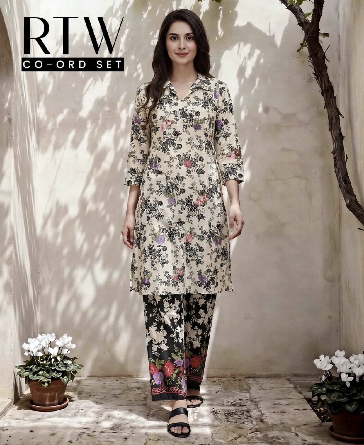 2 Piece Lawn Suit- Embroidered (Pret)