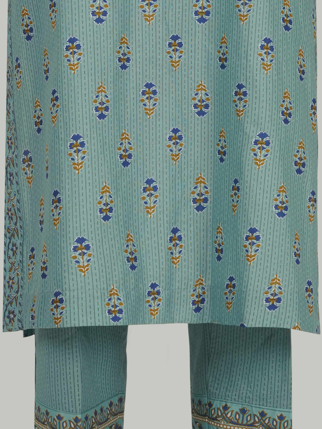 2 Piece Lawn Suit- Embroidered (Pret) — view 3