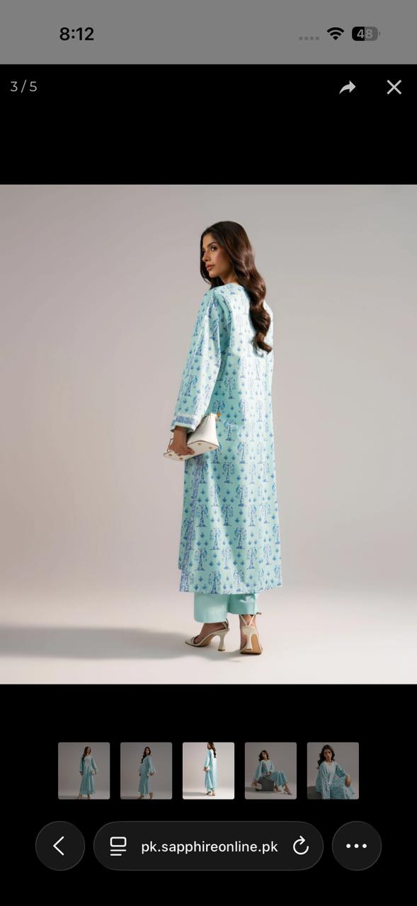 EMBROIDERED COTTON VISCOSE SHIRT — view 3