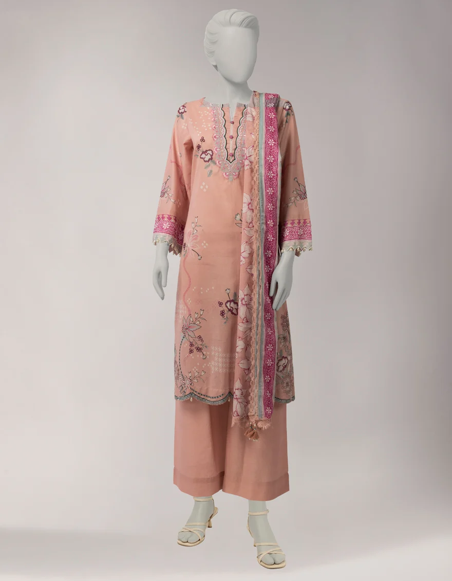 Lawn Embroidered 3 Piece — view 3